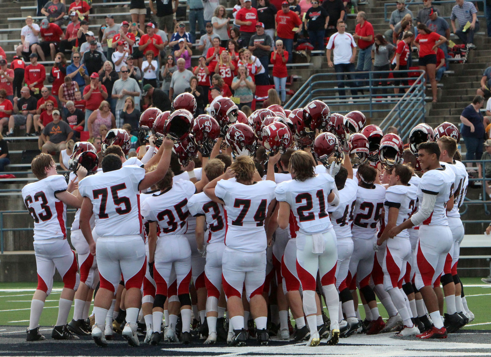 Chi-Hi football at Menomonie 8-31-18